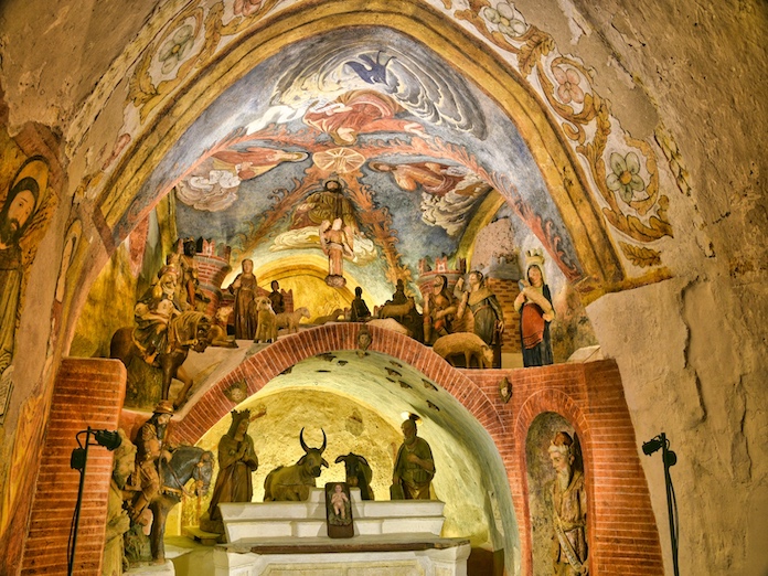 Presepe in terracotta